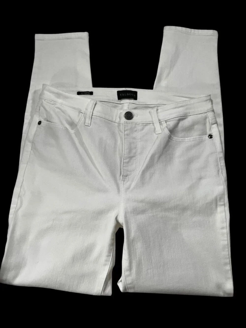 Talbots jegging stretch jeans Women's size 4 White
